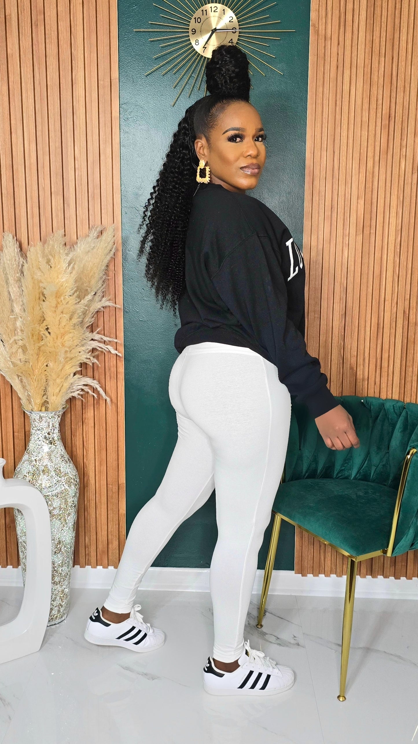 LA SWEATSHIRT - BLACK